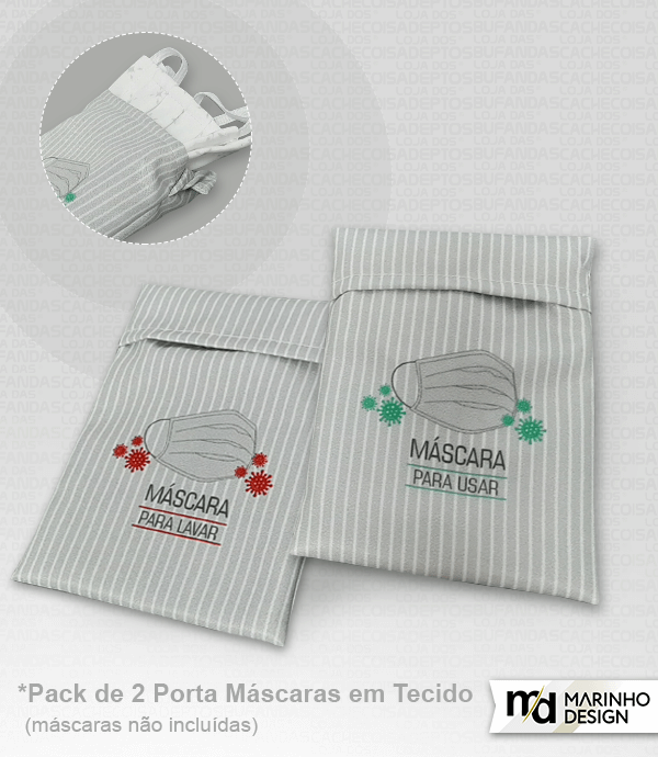 Loja Marinho Design - Pack Porta Máscaras