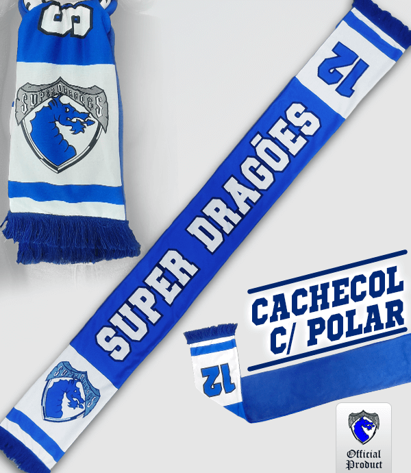 Loja Oficial Super Dragões - Cachecol Polar